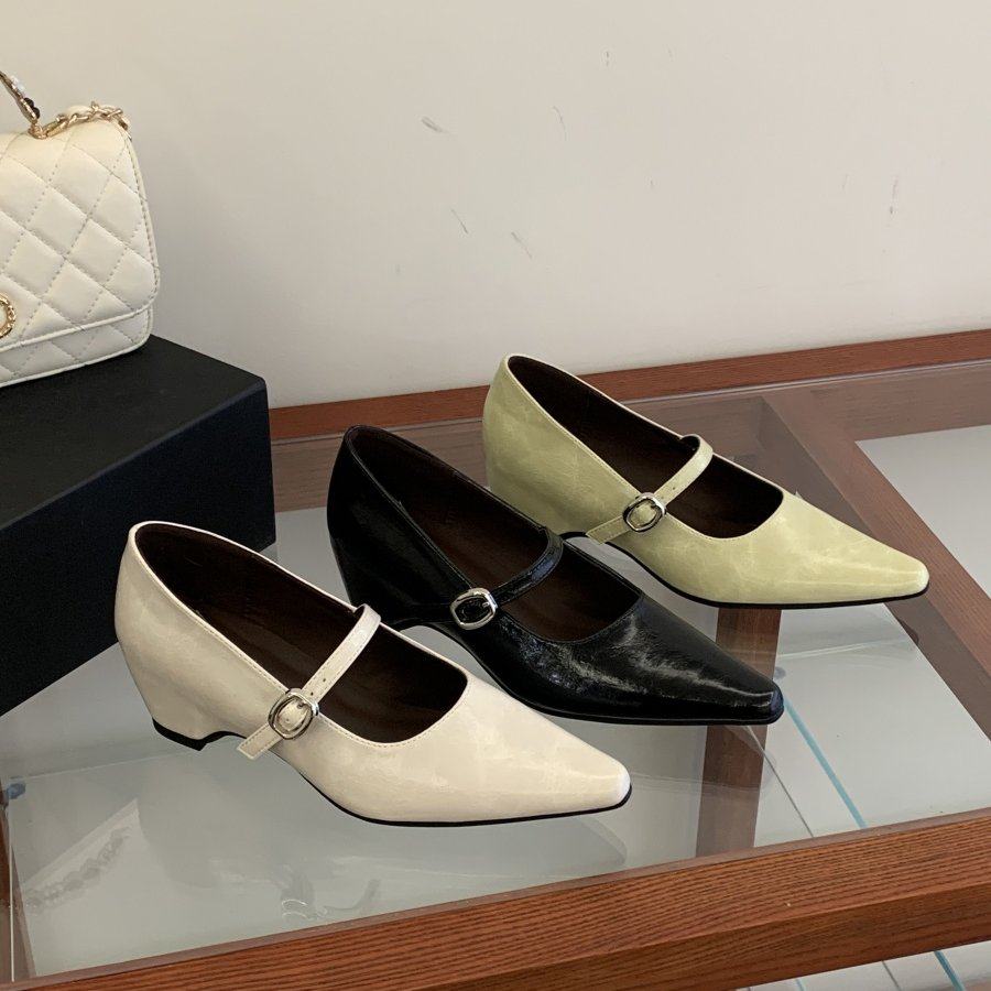 法式复古风尖头玛丽珍鞋女一字扣带内增高百搭气质通勤单鞋,女鞋,乐福鞋（豆豆鞋）,淘宝优惠券,粉丝福利购,淘宝优惠卷