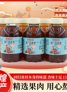 敦煌乐饮李广杏皮茶水瓶装