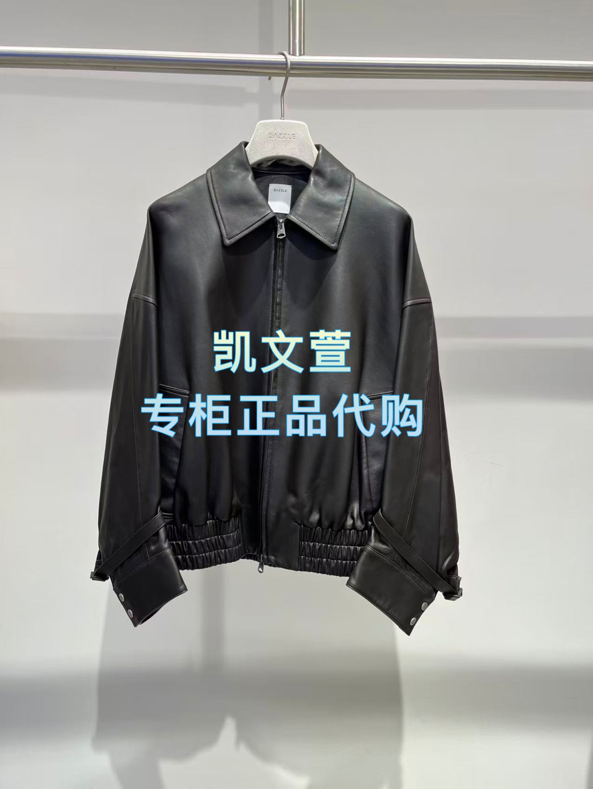 2K1LL03-5399现货上新2026春款1-1专柜正品皮衣外套