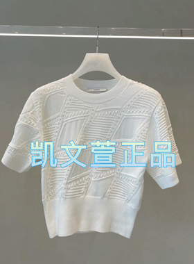 2I2E303-1599现货上新2024夏款3-1专柜正品针织衫