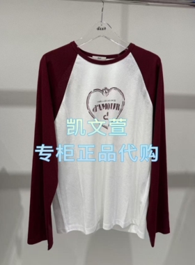 3J4B506-735现货上新2025年冬款1-1专柜正品长袖T恤