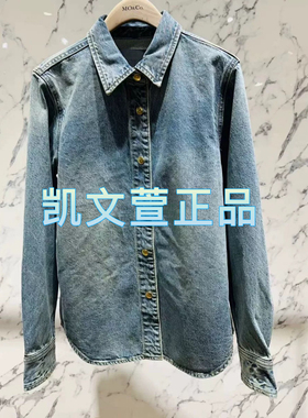 MBD3SHT018-1699现货上新2024秋款专柜正品牛仔衬衫