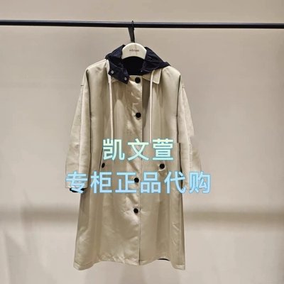 EBE4TRC005-3999现货上新2025冬款专柜正品风衣外套