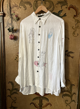 ARCHIVIO J.M.Ribot  手绘衬衫 意大利