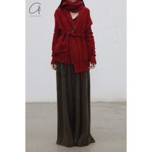 比利时 Daniel 棉 牦牛绒开襟毛衣针织衫 commonplace Andresen