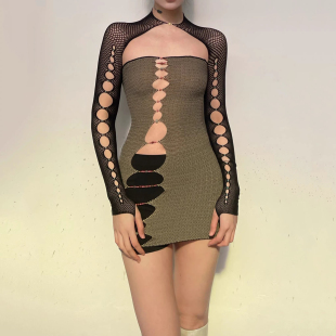 Rui 套 Zhou 网眼连肩珍珠袖 拉伸弹力 JW01系列 70%OFF