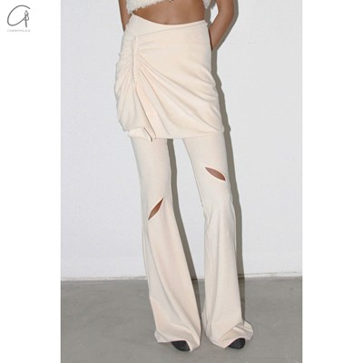 RuiZhou微喇裙裤毛巾布