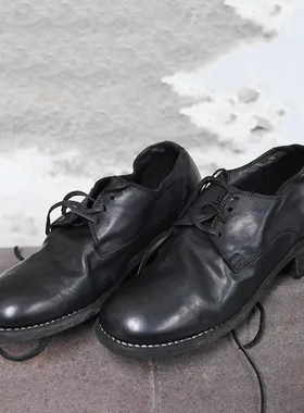 Guidi 792系列 软马皮德比长系绳单鞋 意大利 纯手工 commonplace