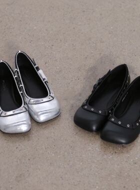 60%OFF untitlab 平底皮带芭蕾单鞋