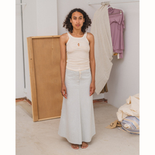 BASERANGE 法国 ARTHUR 浅色牛仔半身裙