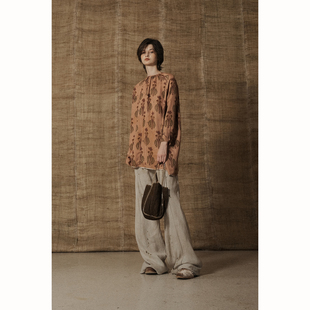 Mutedance 真丝圆领上衣