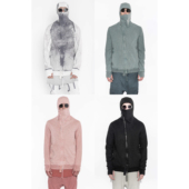 Bidjan Saberi ZIPPER2系列集合 Boris 忍者背带帽衫 西班牙手工