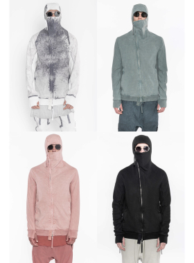 Boris Bidjan Saberi ZIPPER2系列集合 忍者背带帽衫 西班牙手工