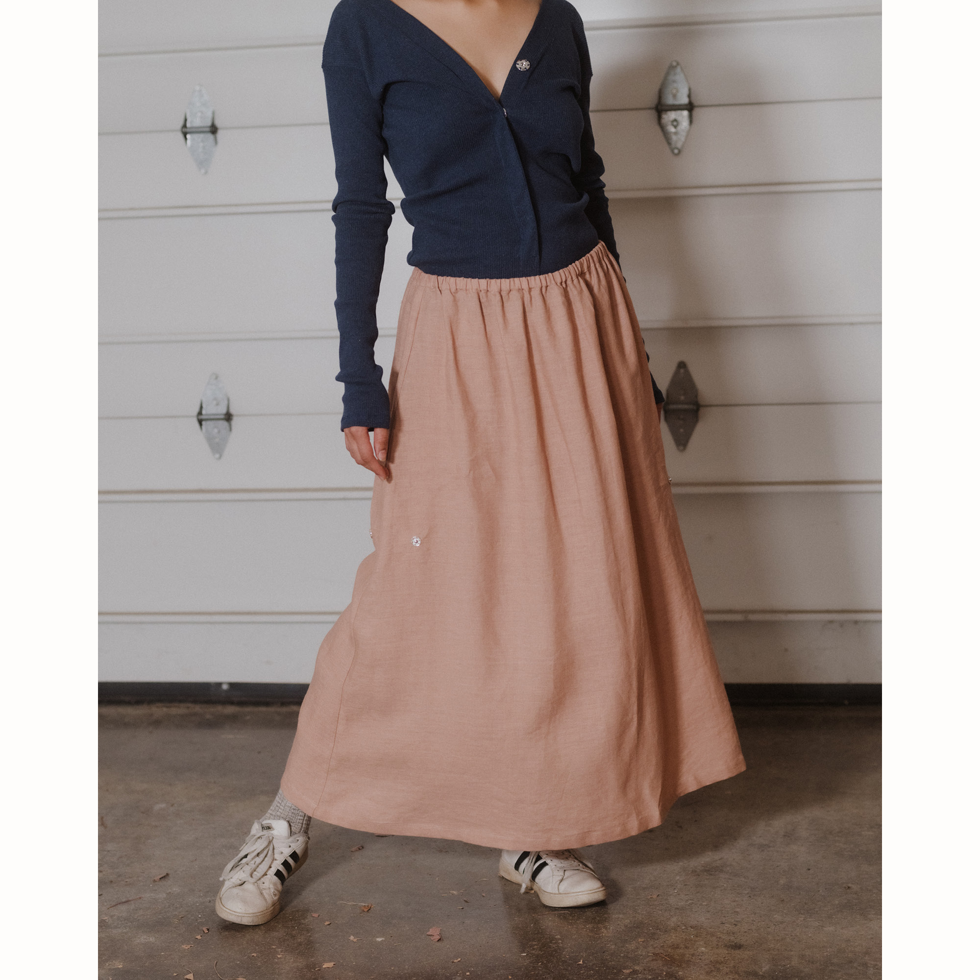 BASERANGE PONTE 半身裙 舒适 法国