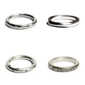 M1280 WERKSTATT 单环戒指系列集合 M1203 M1216 MUNCHEN 925银