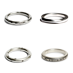 WERKSTATT MUNCHEN 925银 M1203 M1216 M1280 单环戒指系列集合