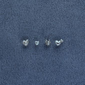 纯银 SALE 镀金心动耳钉组合 2026 情人节系列 PEPE