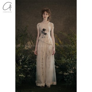 花染 手工 CommonPlace品牌集合店 双层长裤 Mutedance