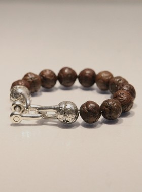 菩提心s3护身符手镯纯银