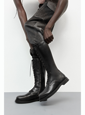 Miista 25秋冬 Mera 黑色高筒靴 西班牙