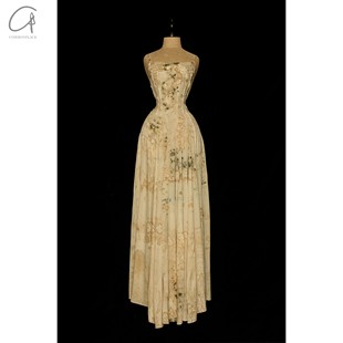 40%OFF 花染真丝吊带连衣裙 Mutedance