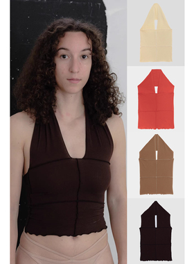 BASERANGE 葡萄牙有机棉挂脖背心吊带 Common Place