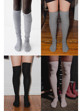 BASERANGE 棉质长袜中筒袜 KOK KTOK系列 法国