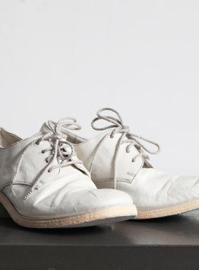 60%OFF A1923 augusta1923 袋鼠皮德比低帮单鞋 意大利 手工古典