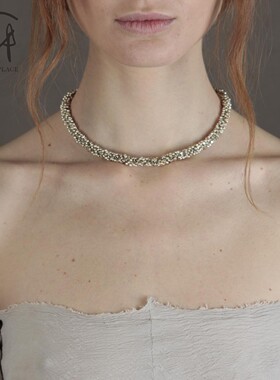 JEAN FRANCOIS MIMILLA  钢珠项链 手工 法国