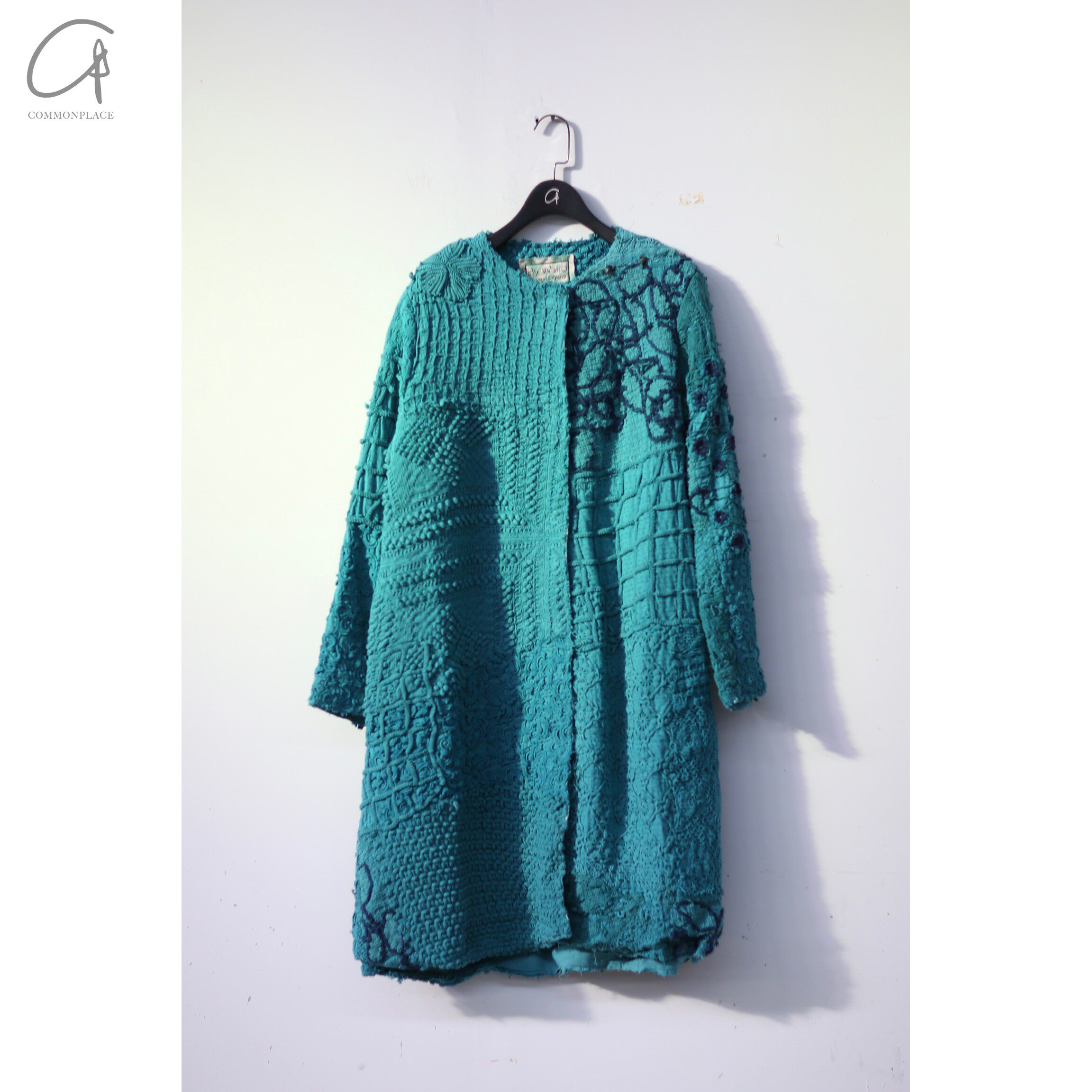 孤品件外套棉手工刺绣