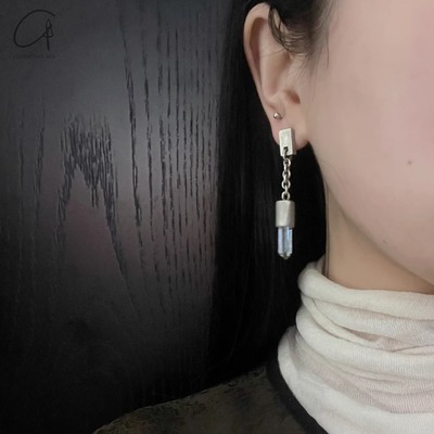 Parts of Four 小利莫里亚护身符耳环 水晶 925纯银 commonplace