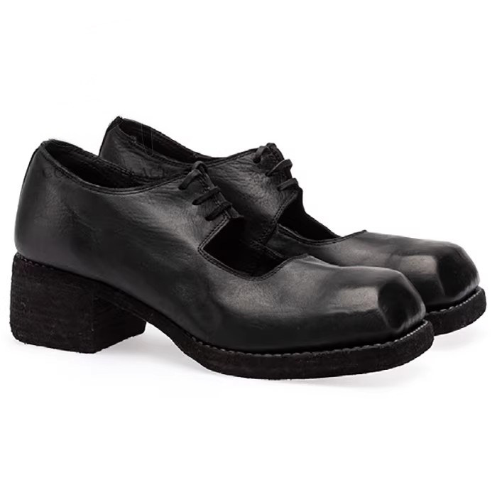 GUIDI  9080 软马皮全粒面皮鞋 意大利