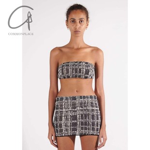 意大利 提花迷你半身裙 60%OFF Vitelli