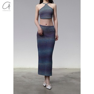 半身裙 渐变直筒长裙 70%OFF SWAYING