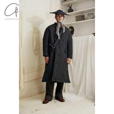 AVIVAJIFEIXUE衬里加垫和服外套