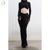 WAAG 60%OFF OUDE 垂坠后开衩半身裙