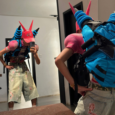 尖角丝绒运动帽子WINDOWSEN