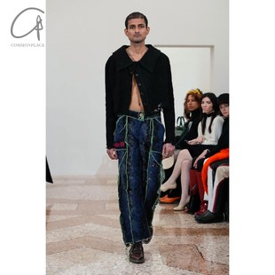 60%OFF 方领核心机车夹克 Vitelli