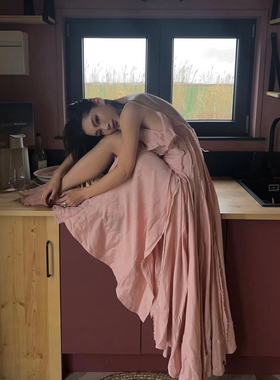 PengTai  拼接长裙系列