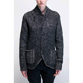 label 意大利 领巾领卡片夹克初剪幼羊毛羊绒 under construction