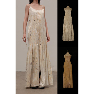 40%OFF 印染桑蚕丝吊带连衣裙系列 Mutedance