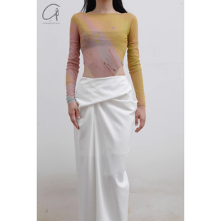 网纱印花连体衣系列 WAAG 70%OFF OUDE