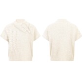 25秋冬 NAN KNITS 编织绞花珠片背心