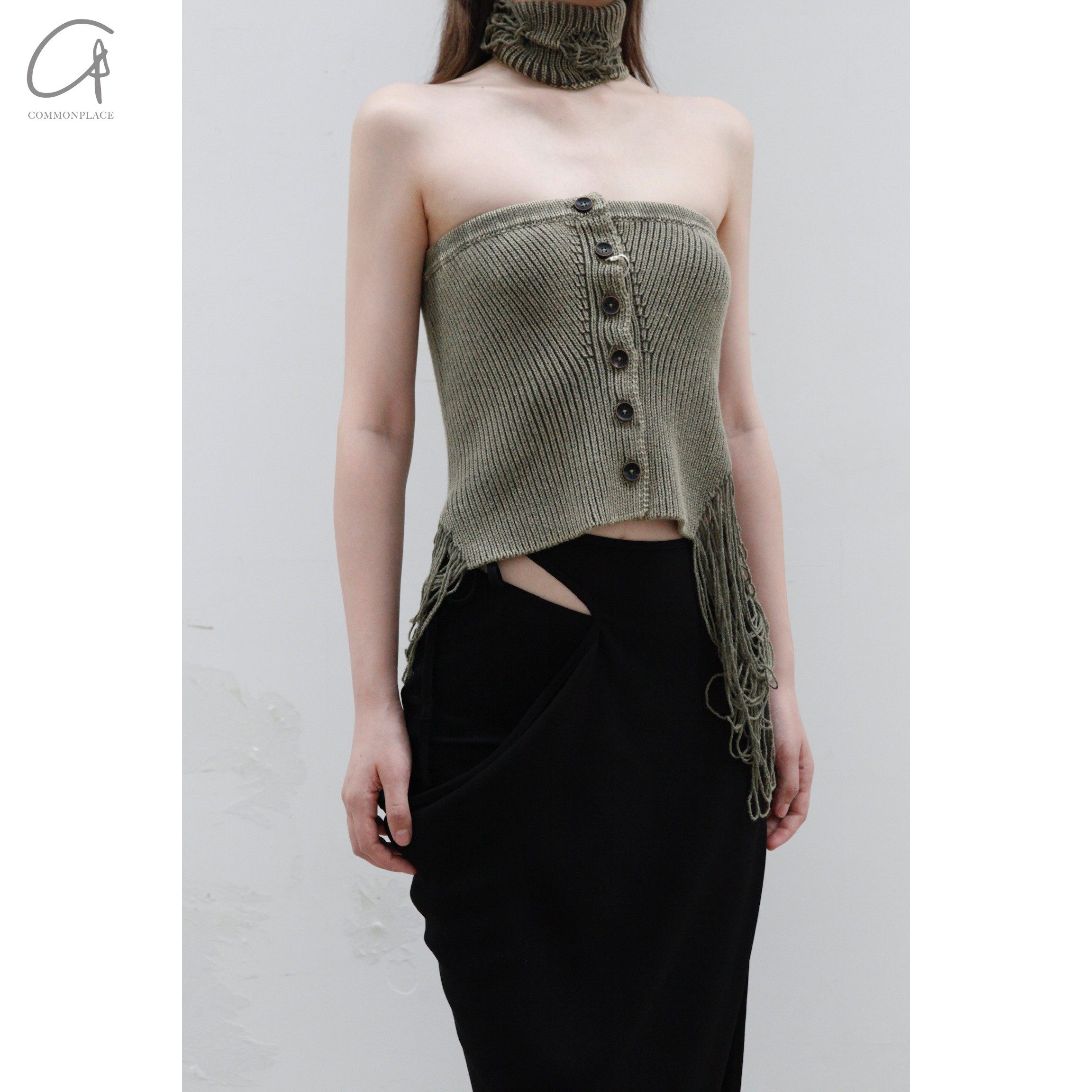 KT03系列石磨螺纹针织抹胸