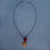 SALE 黄东陵金星编绳长项链 圣诞节系列 PEPE