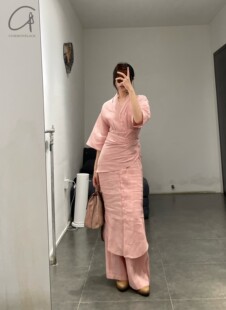 Cortana Cleo连衣裙 亚麻真丝 西班牙