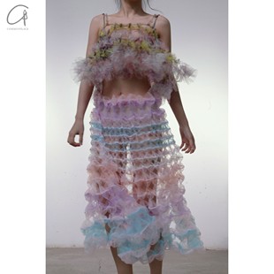 层次花色泡泡吊带 FANG 背心内衬 SUSAN 70%OFF