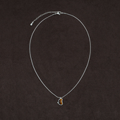 OLIO 金运石秘境吊坠项链 纯银虎眼石 ACETO