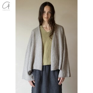 Daniel Andresen  牦牛绒针织衫开衫 比利时 手作