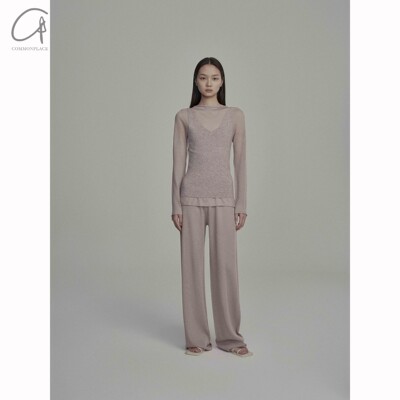 SWAYING 针织直筒裤